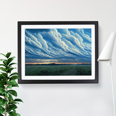 Euphoric Cloudy Sky - Framed Print