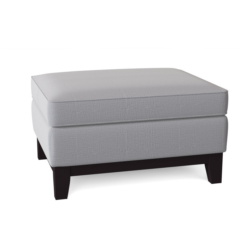 Mulgrave Rectangle Cocktail Ottoman, Espresso, Dove Grey Performance