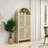 70.28" Tall Arched Kitchen Pantry