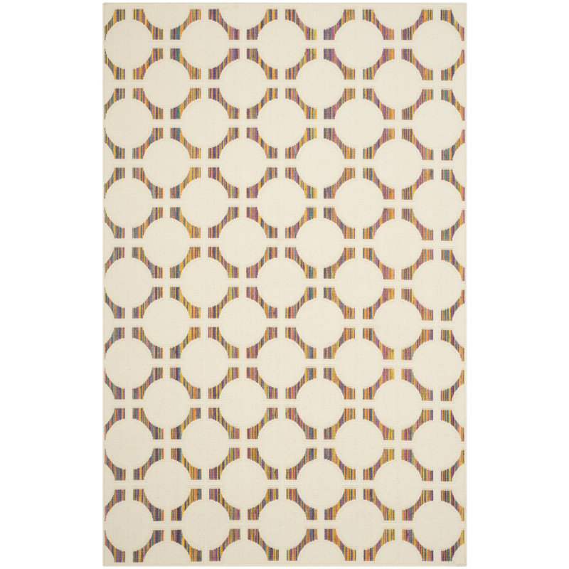 Havana Natural Performance Geometric Rug, Rectangle 2'7" x 5'