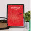 Munich City Map - No Frame Print-2010096531-1893399457