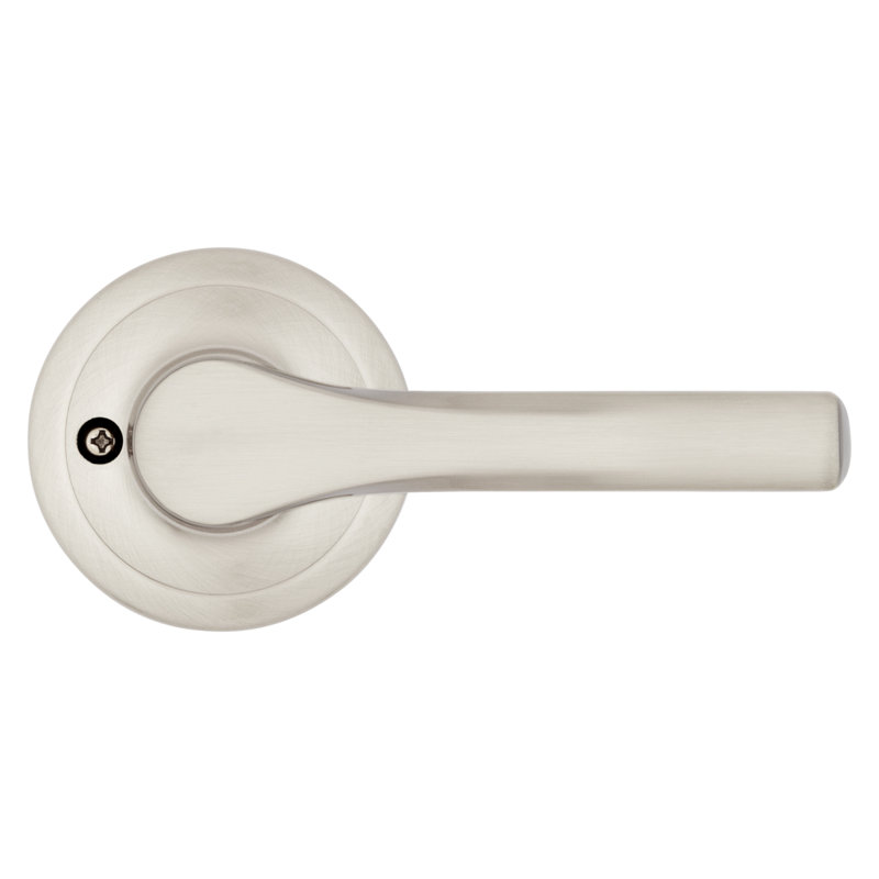 Henley Half Dummy Lever, Satin Nickel