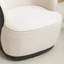Fauteuil demi-tonneau pivotant en velours Stith-979009564
