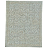 Potomac Hand Knotted Blue / Gray Transitional Area Rug