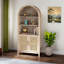 Armoire de rangement arquée: belle et fonctionnelle