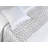 Ambesonne Geometric Bed Runner Triangular Formations Dimgray Pale Grey-106945262