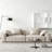 Griege Polyester Modular Sofa