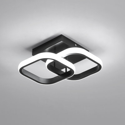 Luebbert Ceiling Light 23.5cm LED Integrated Semi Flush Mount Lamp
