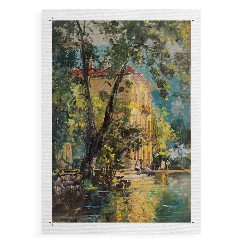 Paysages de la série CCCCLX - Impression sur toile seulement - NON-CADRE