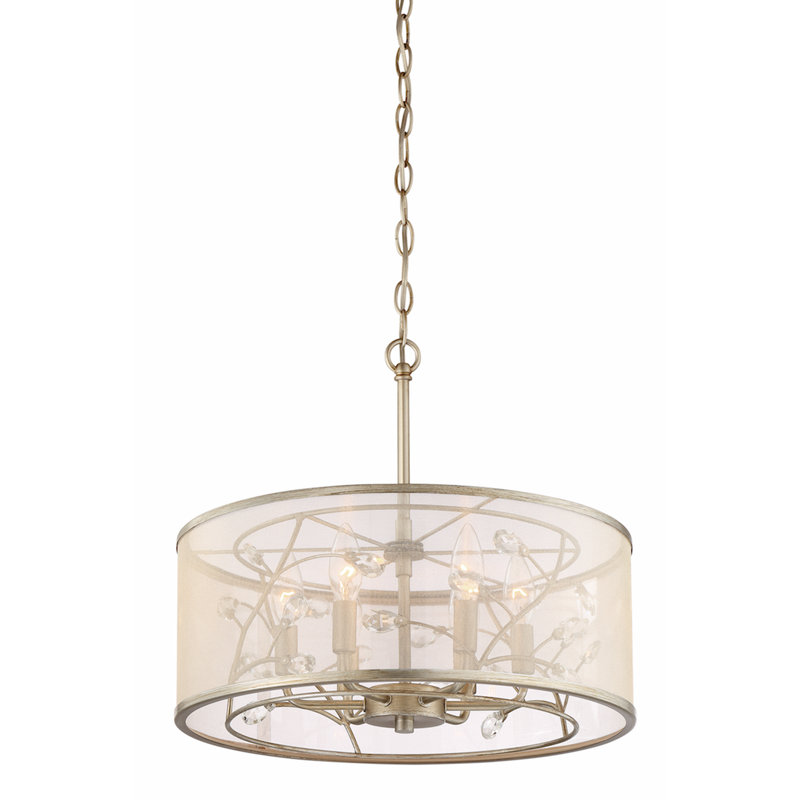 Luminaire tambour suspendu 6 lumières Bloomingdale