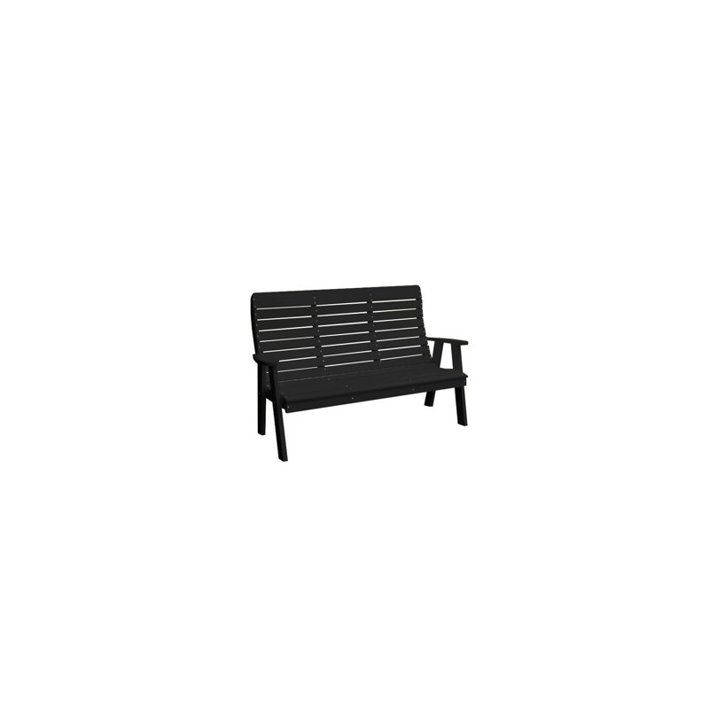 Banc de jardin 4 'Winston, Noir