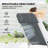 Lounge Chair, Folding Adjustable Reclining Chair, Dark Grey-1552946569