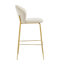 Tabouret de bar d'intérieur rembourré Kira