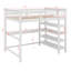 Lit mezzanine double avec tablettes et bureau-1835368698