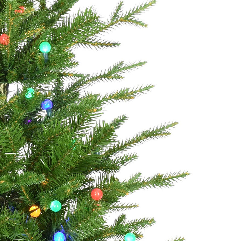 Arbre de Noël pin vert 3 pi avec 100 lumières DEL
