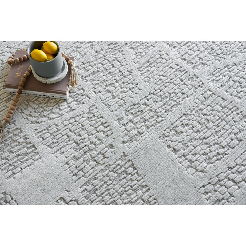 Calexico Wool Abstract Indoor Rug, Rectangle 6' x 9'