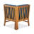 Patio Corner Chair, Blue-746235877