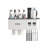 2-Pack Automatic Toothpaste Dispenser & Toothbrush Holder, 2 Cups Included