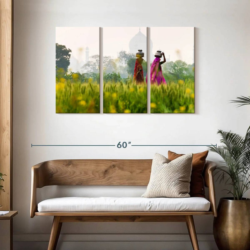 Femmes d'eau indiennes Leisha, H 28 po x l 45 po