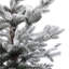 Luxury 91.5H Pre-lit Snowy Christmas Tree