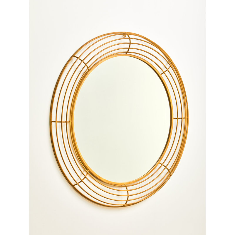 Metal Round Mirror