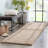 Berte Modern Solid Beige Textured Shag Rug-64594333