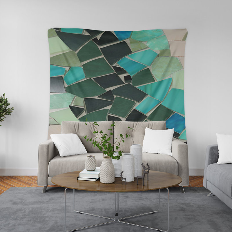 Tapisserie murale, H 80 po x l 68 po