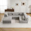 Upholstered 77.54 " Fabric Sectional