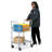 Wire File Cart