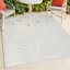 Tapis rayé crème / ivoire Maribo-111464804
