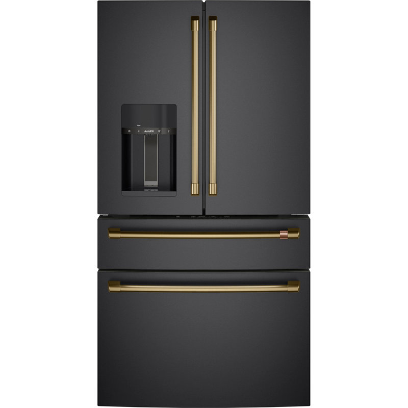 Refrigerator Handle Kit, Brushed Brass