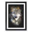 Wolf Vol.2 Paint Splash - Framed Print-62805080-62805085