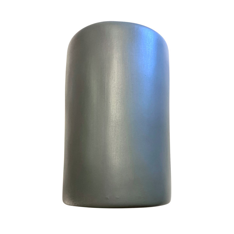 Emily Ceramic Flush Mounted Sconce, Gray