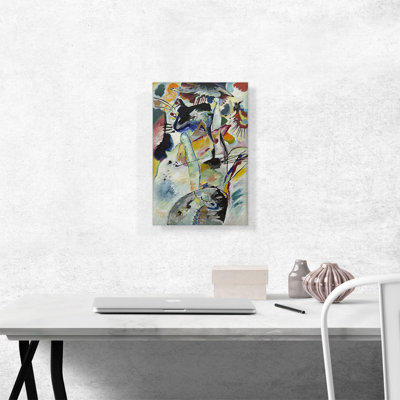 Panneau pour Edwin R. Campbell n ° 3 par Wassily Kandinsky - impression sur toile tendue
