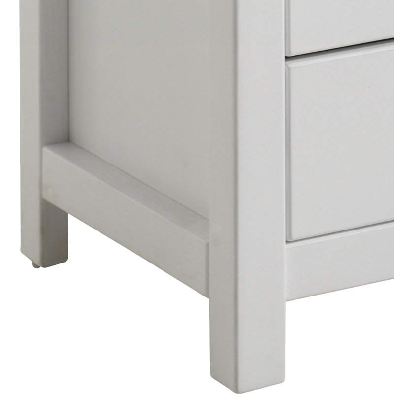 Amori bedside table with 3 drawers