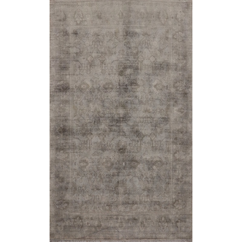 Tapis oriental fait à la main Oushak 6 x 8