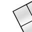 Rectangle Metal Window Panel Mirror-91019010-91019009