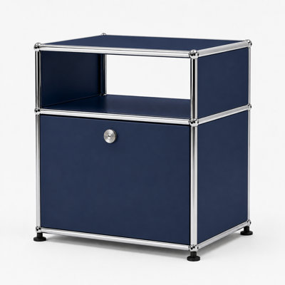 Armoires de bureau modulaires en métal avec tablettes réglables