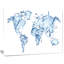 « world map water splash », impression-35124475-35124473