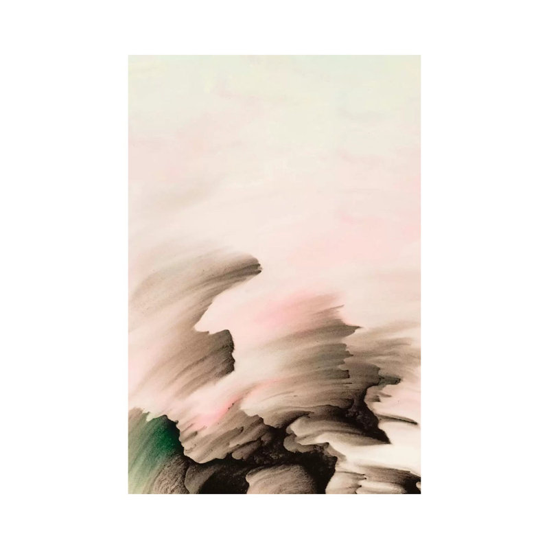 Abstract Textured Painting I by Tatiana Amrein - Wrapped Canvas Painting