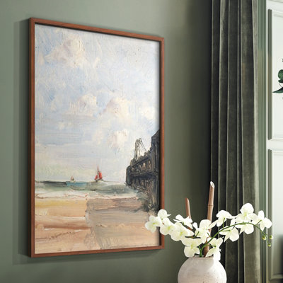 «Vintage Nautical Print XXI» sur papier