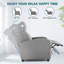 Fauteuil inclinable standard de 25,2 po Nailea