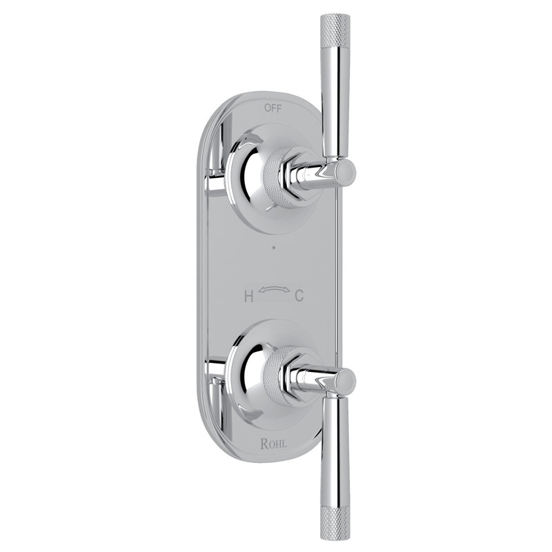 Graceline® 1/2" Thermostatic Trim with Diverter, Polished Chrome
