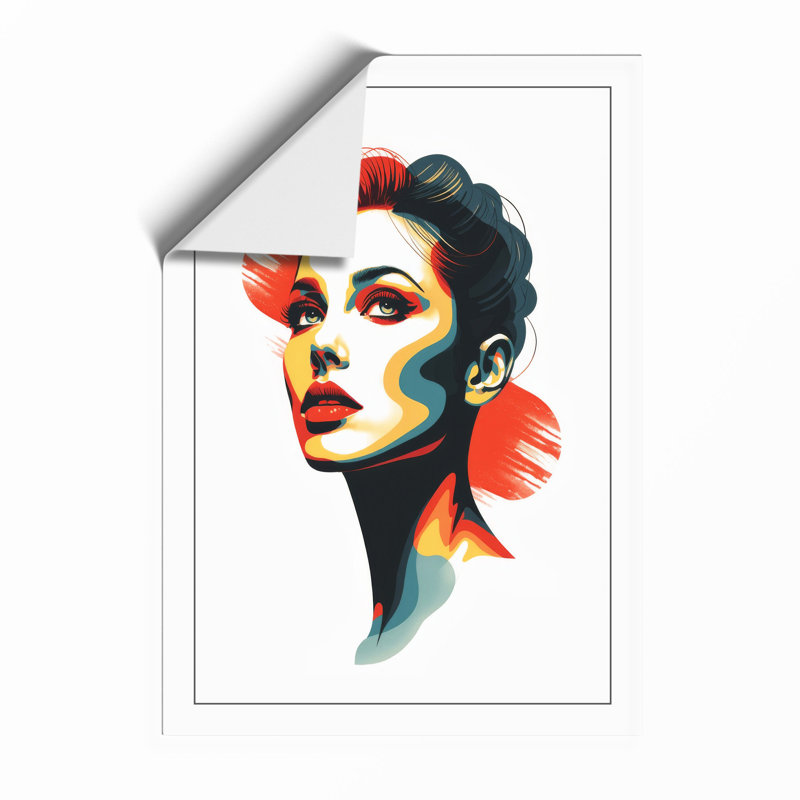 Profile In Motion Modern - Print, Unframed, A2 - 59.4 x 42.0 cm