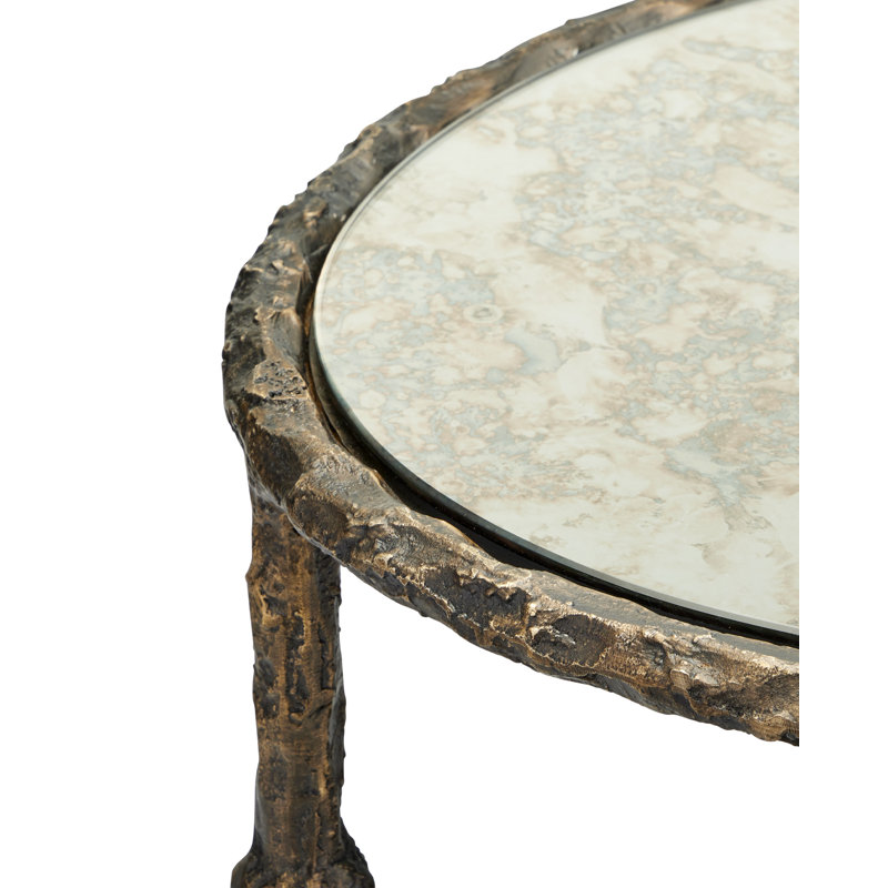 Table d'appoint Spalzato, H 27,25 po x l 14 po x P 14 po