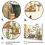 "Natural Bathroom Decor", impression sur toile encadrée-1917291788-1917291791