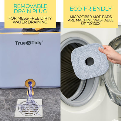 Système de vadrouille True & Tidy Trueclean Duo