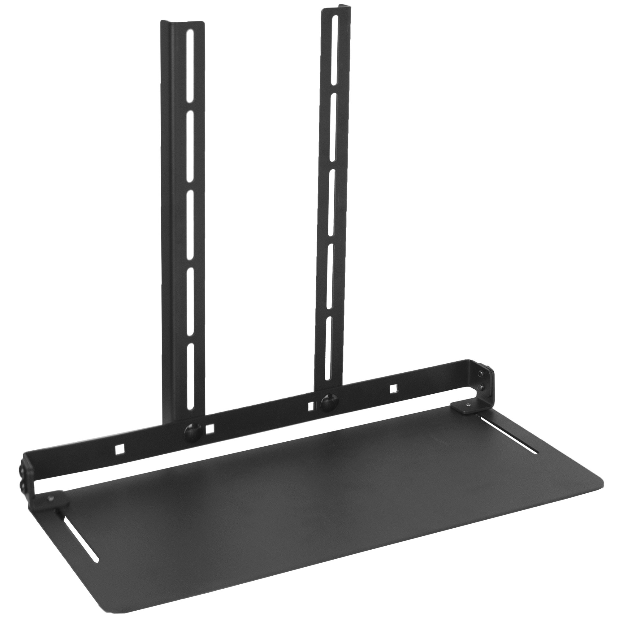 Black 42” Clamp-on Overhead Shelf – VIVO - desk solutions, screen mounting,  and more