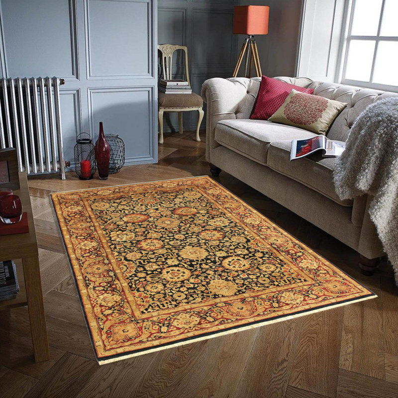 Roby Wool Oriental Indoor Rug