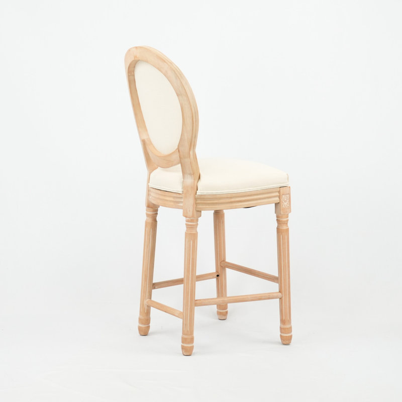 French Country (Of 2), beige - Design confortable et attrayant pour 2 personnes avec rembourrage en mousse